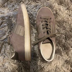 Tan sneakers